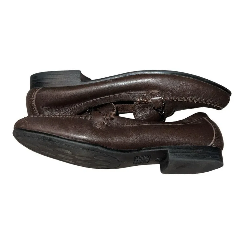 Mooties Tootsies Momallory Women’s Leather Slip On Loafers Red Size 6 - Picture 6 of 6